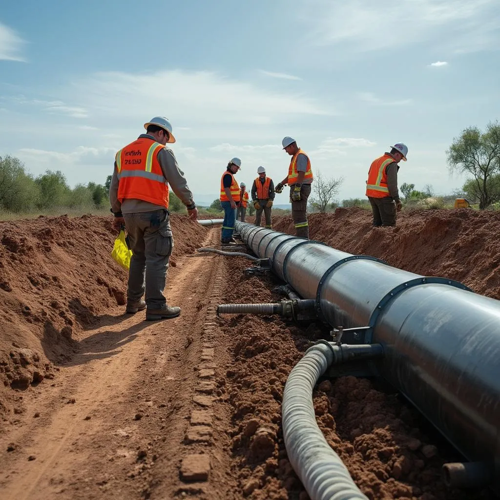 Expansión de la red de gasoductos